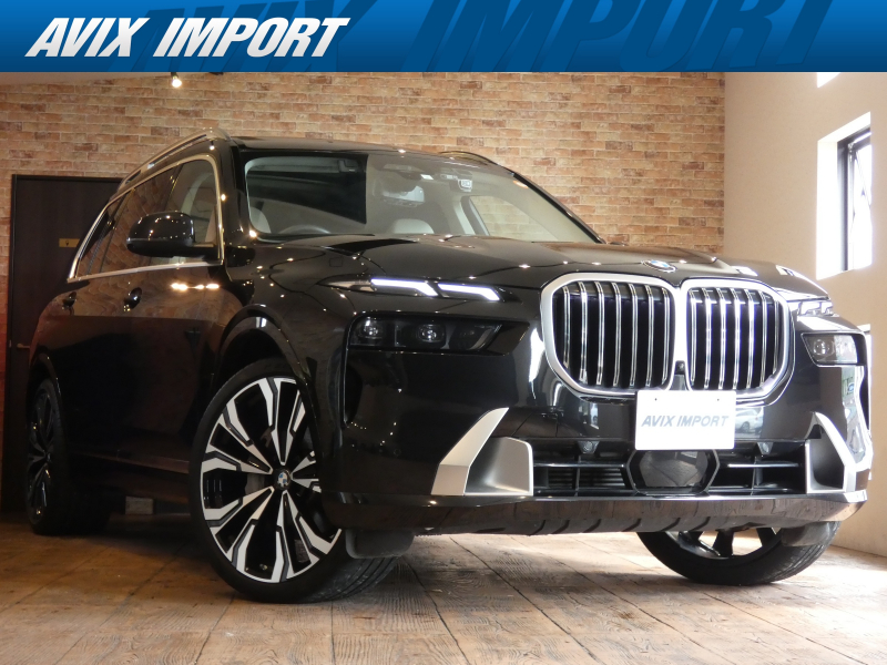 BMW X7 BMW X7 xDrive40d ｴｸｾﾚﾝｽ  6人乗り 後期現行型  ｽｶｲﾗｳﾝｼﾞﾊﾟﾉﾗﾏSR 白革 全席ｼｰﾄﾋｰﾀｰ ﾍﾞﾝﾁﾚｰﾀｰ ﾏｯｻｰｼﾞ 純正ﾅﾋﾞ TV Bowers&Wilkins ｻﾗｳﾝﾄﾞﾋﾞｭｰ HUD Pｱｼｽﾄﾌﾟﾛ Dｱｼｽﾄﾌﾟﾛ 社外ﾃﾞｼﾞﾀﾙﾐﾗｰ 純正OP23AW