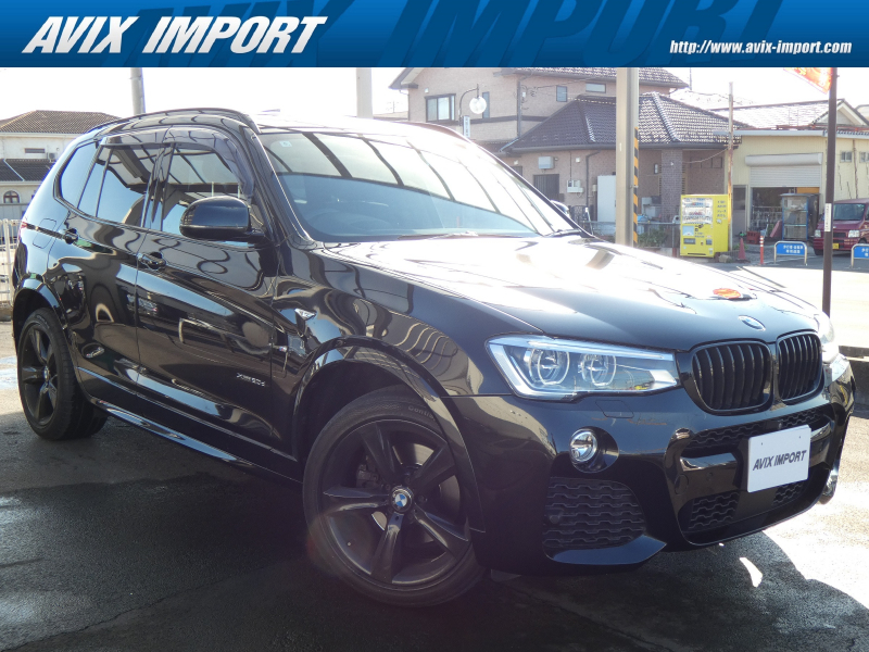 BMW X3 ﾌﾞﾗｯｸｱｳﾄ 107台特別限定車 ﾊﾟﾉﾗﾏSR LEDﾍｯﾄﾞﾗｲﾄ 黒革 ｼｰﾄﾋｰﾀｰ HUD ｲﾝﾃﾘｼﾞｪﾝﾄSF 純正HDDﾅﾋﾞ地ﾃﾞｼﾞ360°ｶﾒﾗ ACC 電動Rｹﾞｰﾄ 純正19AW 禁煙 正規D車