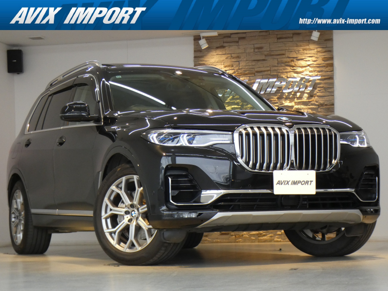 BMW X7 xDrive40d ﾃﾞｻﾞｲﾝﾋﾟｭｱｴｸｾﾚﾝｽ(ﾏｲﾙﾄﾞHV搭載) ｳｪﾙﾈｽPKG ｽｶｲﾗｳﾝｼﾞﾊﾟﾉﾗﾏSR 2列目ｺﾝﾌｫｰﾄｼｰﾄ(6人乗) 黒革 5ｿﾞｰﾝAC ﾘｱｴﾝﾀﾒ Dｱｼｽﾄﾌﾟﾛ ﾚｰｻﾞｰLEDﾗｲﾄ HUD 純正ﾅﾋﾞ地ﾃﾞｼﾞ全周ｶﾒﾗ harman/kardon 純正21AW 禁煙