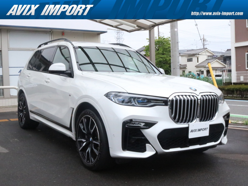BMW X7 xDrive35d Mｽﾎﾟｰﾂ ｳｪﾙﾈｽPKG Sky LoungeﾊﾟﾉﾗﾏSR 茶革 ｼｰﾄﾋｰﾀｰ＆ﾍﾞﾝﾁﾚｰﾀｰ 2列目ｺﾝﾌｫｰﾄｼｰﾄ(6人乗り) 5ｿﾞｰﾝAC Individualｳｯﾄﾞ 純正ﾅﾋﾞ harman/kardon＆ﾘｱｴﾝﾀｰﾃｲﾒﾝﾄ 3Dﾋﾞｭｰ＆HUD Pｱｼｽﾄﾌﾟﾗｽ＆Dｱｼｽﾄﾌﾟﾛ ﾚｰｻﾞｰﾗｲﾄ 純正OP22AW 禁煙1ｵﾅ