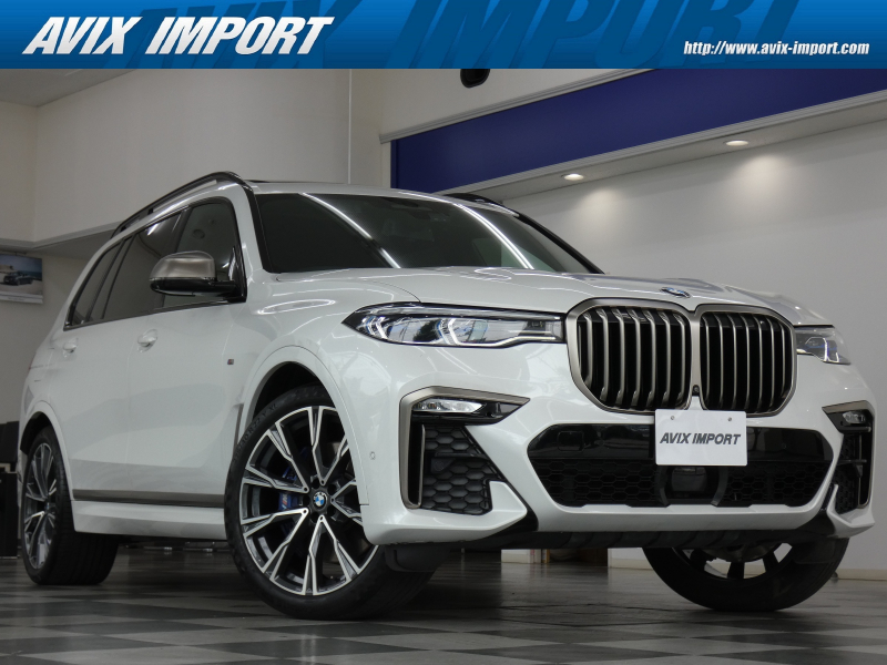 BMW X7 M50i V8ﾂｲﾝﾀｰﾎﾞ Sky LoungeﾊﾟﾉﾗﾏSR 黒革 ｼｰﾄﾋｰﾀｰ＆ﾍﾞﾝﾁﾚｰﾀｰ 2列目ｺﾝﾌｫｰﾄｼｰﾄ(6人乗り) 5ｿﾞｰﾝAC ｳｪﾙﾈｽPKG Individualｳｯﾄﾞ 純正ﾅﾋﾞ harman/kardon＆ﾘｱｴﾝﾀｰﾃｲﾒﾝﾄ 3Dﾋﾞｭｰ＆HUD Pｱｼｽﾄ＆Dｱｼｽﾄ ｴｸﾞｾﾞｸﾃｨﾌﾞD 青ｷｬﾘﾊﾟｰ 純正OP22AW 禁煙