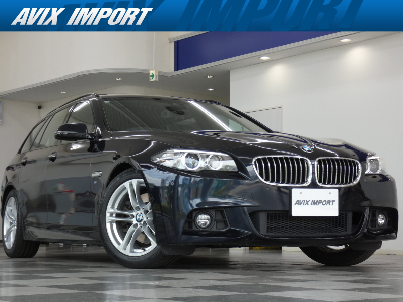 BMW 5シリーズ 528i ﾂｰﾘﾝｸﾞ MｽﾎﾟｰﾂPKG 中期型 電動ﾊﾟﾉﾗﾏｻﾝﾙｰﾌ 直4ﾀｰﾎﾞ搭載 黒革 ｼｰﾄﾋｰﾀｰ 純正ﾅﾋﾞ地ﾃﾞｼﾞ Bｶﾒﾗ＆PDC ｺﾝﾌｫｰﾄA ﾊﾟﾜｰﾄﾗﾝｸ ﾊﾞｲｷｾﾉﾝHL 純正18ｲﾝﾁAW
