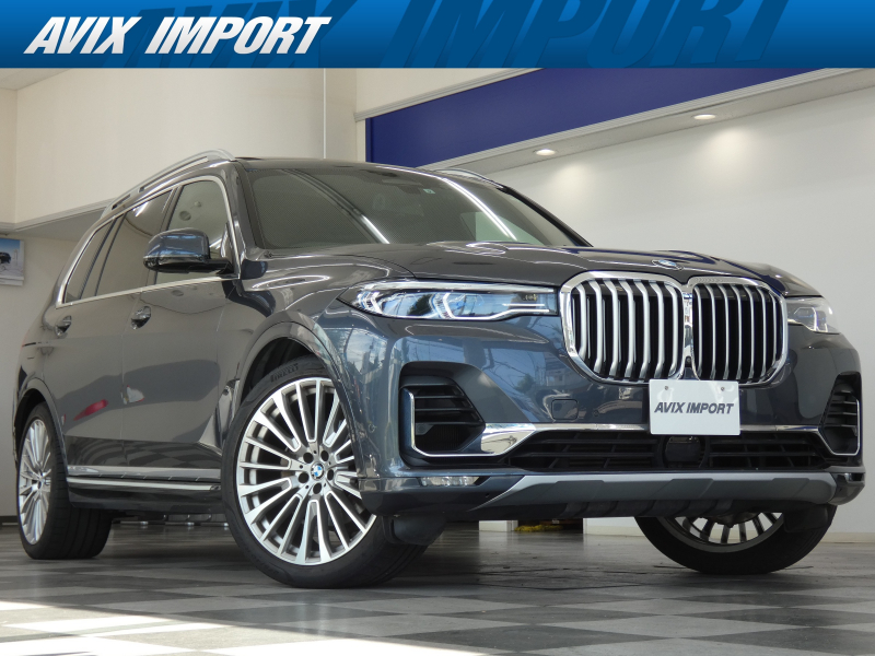 BMW X7 xDrive35d Design Pure Excellence Sky LoungeﾊﾟﾉﾗﾏSR Individualｲﾝﾃﾘｱ(ﾀﾙﾄｩｰﾌｫ) ｼｰﾄﾋｰﾀｰ＆ﾍﾞﾝﾁﾚｰﾀｰ 2列目ｺﾝﾌｫｰﾄｼｰﾄ(6人乗り) 5ｿﾞｰﾝAC ｳｪﾙﾈｽPKG ﾘｱｴﾝﾀｰﾃｲﾒﾝﾄ HDDﾅﾋﾞ ﾊｰﾏﾝｶｰﾄﾞﾝ 3Dﾋﾞｭｰ＆HUD Pｱｼｽﾄﾌﾟﾗｽ＆Dｱｼｽﾄﾌﾟﾛ 純正22AW