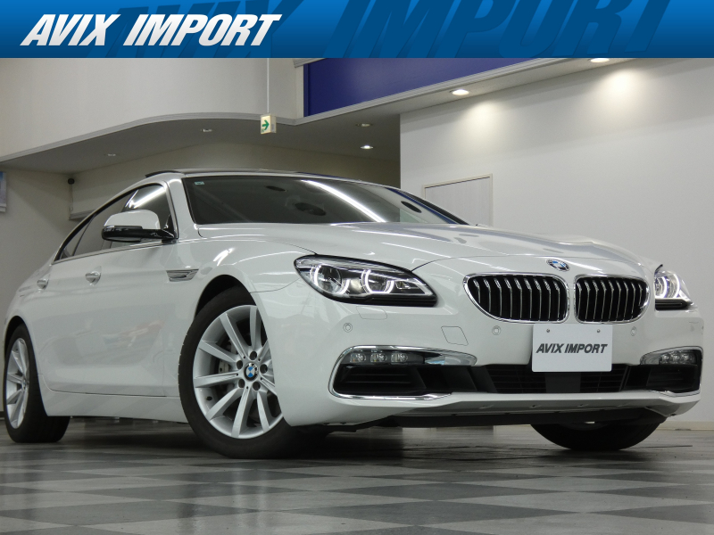 BMW 6シリーズ 640i GranCoupe 後期型 ｺﾝﾌｫｰﾄPKG 右H正規D車 黒革 全席ｼｰﾄﾋｰﾀｰ 4ｿﾞｰﾝAC 純正HDDﾅﾋﾞ地ﾃﾞｼﾞ Bｶﾒﾗ＆PDC ｲﾝﾃﾘｼﾞｪﾝﾄｾｰﾌﾃｨ ﾄﾞﾗｲﾋﾞﾝｸﾞｱｼｽﾄﾌﾟﾗｽ  ｿﾌﾄｸﾛｰｽﾞﾄﾞｱ LEDﾍｯﾄﾞﾗｲﾄ  純正18ｲﾝﾁAW 禁煙