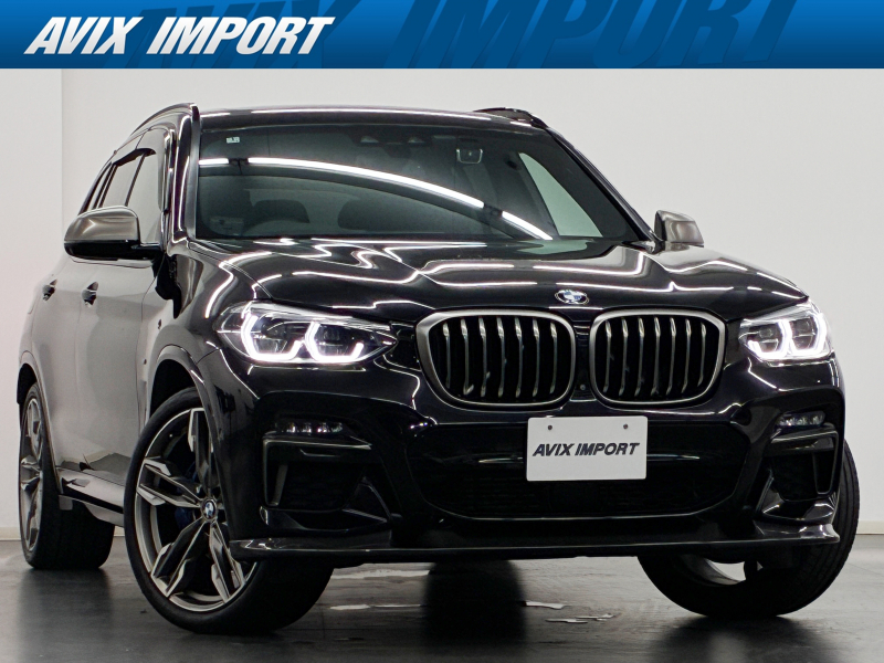 BMW X3 M40d ｾﾚｸﾄPKG 3Ddesignﾌﾛﾝﾄｽﾎﾟｲﾗｰ ﾊﾟﾉﾗﾏSR 黒革 全席ｼｰﾄﾋｰﾀｰ 3ｿﾞｰﾝAC 純正HDDﾅﾋﾞ地ﾃﾞｼﾞ harman/kardonｻｳﾝﾄﾞ 全周ｶﾒﾗ＆PDC HUD Pｱｼｽﾄ＆Dｱｼｽﾄﾌﾟﾗｽ LEDﾍｯﾄﾞﾗｲﾄ 電動Rｹﾞｰﾄ 純正21ｲﾝﾁAW 禁煙