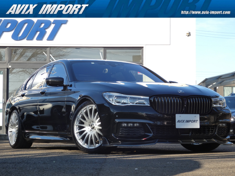 BMW 7シリーズ 740e iperformance Mｽﾎﾟｰﾂ ﾘｱｺﾝﾌｫｰﾄPKG ｶﾞﾗｽSR 黒革 ｼｰﾄﾋｰﾀｰ＆ﾍﾞﾝﾁﾚｰﾀｰ 純正HDDﾅﾋﾞ地ﾃﾞｼﾞ harman/Kardonｻｳﾝﾄﾞ ﾘｱｴﾝﾀｰﾃｲﾒﾝﾄ HUD＆PDC ﾄｯﾌﾟﾋﾞｭｰ+3Dﾋﾞｭｰ Dｱｼｽﾄﾌﾟﾗｽ BMWﾚｰｻﾞｰﾗｲﾄ 社外Fﾘｯﾌﾟ＆20ｲﾝﾁAW