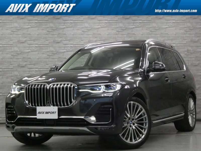 BMW X7 xDrive35d Design Pure Excellence Sky LoungeﾊﾟﾉﾗﾏSR 黒革 ｼｰﾄﾋｰﾀｰ＆ﾍﾞﾝﾁﾚｰﾀｰ 5ｿﾞｰﾝAC 純正ﾅﾋﾞ harman/kardon＆ﾘｱｼｰﾄｴﾝﾀｰﾃｲﾒﾝﾄ 3Dﾋﾞｭｰ＆HUD＆Pｱｼｽﾄﾌﾟﾗｽ Dｱｼｽﾄﾌﾟﾛ＆ｴｸﾞｾﾞｸﾃｨﾌﾞDﾌﾟﾛ 純正OP22AW