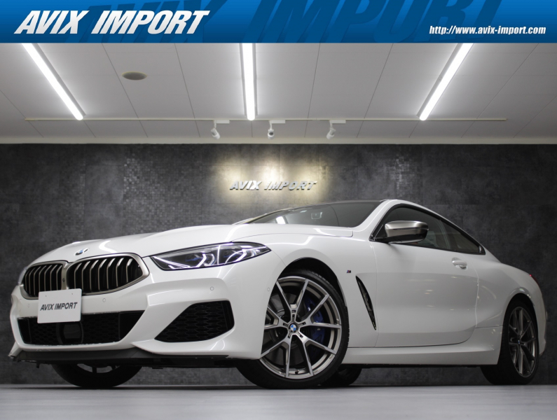 BMW 8シリーズ M850i xDrive ｸｰﾍﾟ 黒＆赤革 ｶｰﾎﾞﾝﾙｰﾌ ｼｰﾄﾋｰﾀ- ﾍﾞﾝﾁﾚｰｼｮﾝ ACC HUD PDC  ｺﾝﾌｫｰﾄｱｸｾｽ 純正HDDﾅﾋﾞ TV 360°ｶﾒﾗ 3Dﾋﾞｭｰ BMWﾚｰｻﾞｰﾗｲﾄ 純正20ｲﾝﾁAW