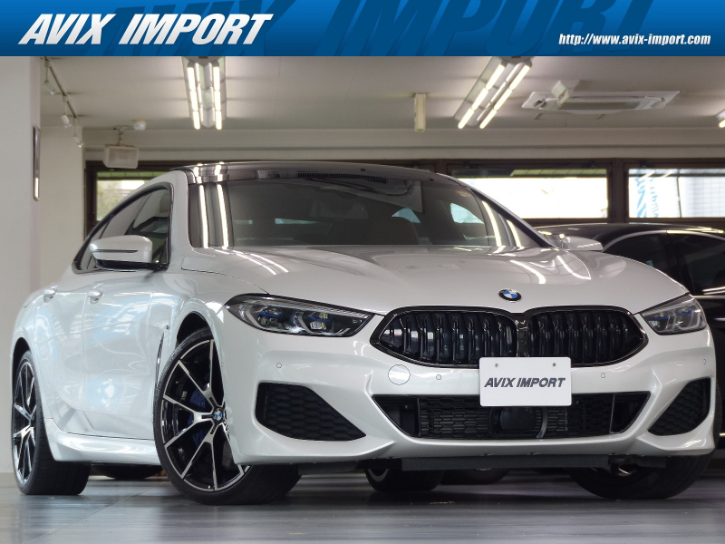 BMW 8シリーズ 840d xDrive Mｽﾎﾟｰﾂ Dｱｼｽﾄﾌﾟﾛ 茶黒革 SR HDDﾅﾋﾞ地ﾃﾞｼﾞTOP&3Dﾋﾞｭｰ ﾗｲﾌﾞｺｯｸﾋﾟｯﾄ HUD harman&kardon 前後席Sﾋｰﾀｰ 前席ﾍﾞﾝﾁﾚｰｼｮﾝ BMWﾚｰｻﾞｰﾗｲﾄ 自動ﾄﾗﾝｸ Pｱｼｽﾄ ｵｰﾄﾊｲﾋﾞｰﾑ ACC LCA LDW Mｴｱﾛ&20AW 禁煙1ｵﾅ 右H