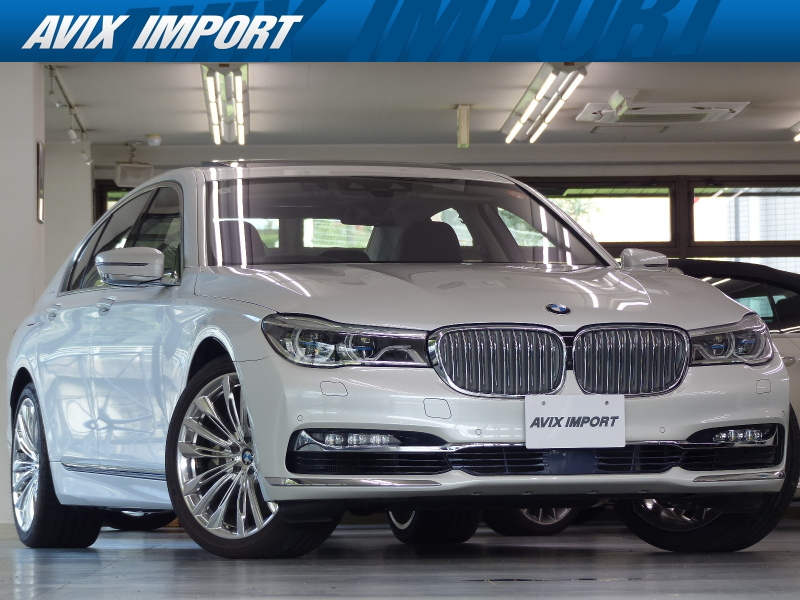 BMW 7シリーズ 750i ﾃﾞｻﾞｲﾝﾋﾟｭｱｴｸｾﾚﾝｽ&ｱﾝﾋﾞｴﾝﾄｴｱP Dｱｼｽﾄﾌﾟﾗｽ 黒革 SR HDDﾅﾋﾞ地ﾃﾞｼﾞTOP&3Dﾋﾞｭｰ HUD ﾊｰﾏﾝｶｰﾄﾞﾝ 前後席Sﾋｰﾀｰ 前席ﾍﾞﾝﾁﾚｰｼｮﾝ&ﾏｯｻｰｼﾞ ﾚｰｻﾞｰﾗｲﾄ 自動ﾄﾗﾝｸ Pｱｼｽﾄ ﾊｲﾋﾞｰﾑｱｼｽﾄ ACC LDW LCW ｿﾌﾄｸﾛｰｽﾞD 専用20AW 禁煙
