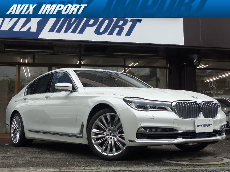 BMW 7シリーズ 750i ﾃﾞｻﾞｲﾝﾋﾟｭｱｴｸｾﾚﾝｽ&ｱﾝﾋﾞｴﾝﾄｴｱP Dｱｼｽﾄﾌﾟﾗｽ 黒革 SR HDDﾅﾋﾞ地ﾃﾞｼﾞTOP&3Dﾋﾞｭｰ HUD ﾊｰﾏﾝｶｰﾄﾞﾝ 前後席Sﾋｰﾀｰ 前席ﾍﾞﾝﾁﾚｰｼｮﾝ&ﾏｯｻｰｼﾞ ﾚｰｻﾞｰﾗｲﾄ 自動ﾄﾗﾝｸ Pｱｼｽﾄ ﾊｲﾋﾞｰﾑｱｼｽﾄ ACC LDW LCW ｿﾌﾄｸﾛｰｽﾞD 専用20AW 禁煙