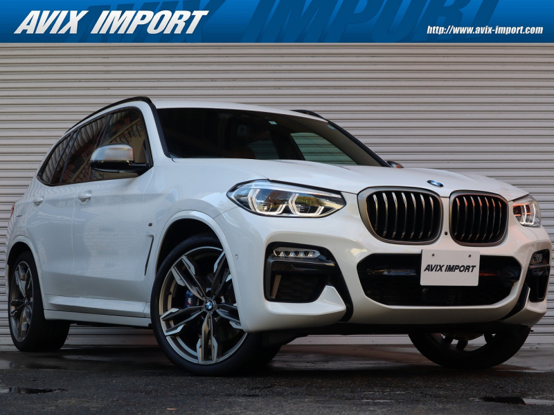 BMW X3 M40d ｾﾚｸﾄPKG ﾊﾟﾉﾗﾏSR ｺﾆｬｯｸ革 全席ｼｰﾄﾋｰﾀｰ 純正HDDﾅﾋﾞ地ﾃﾞｼﾞ harman/kardonｻｳﾝﾄﾞ 全周ｶﾒﾗ＆PDC HUD Pｱｼｽﾄ＆Dｱｼｽﾄﾌﾟﾗｽ LEDﾍｯﾄﾞﾗｲﾄ 電動Rｹﾞｰﾄ 純正21ｲﾝﾁAW 禁煙 1ｵｰﾅｰ