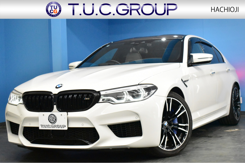 BMW Mシリーズ M5 V8ﾂｲﾝﾀｰﾎﾞ600馬力 MxDrive（4WD//2WD切替可）全席ﾋｰﾀｰ&前席ﾍﾞﾝﾁﾚｰｼｮﾝ付ｼﾙﾊﾞｰｽﾄｰﾝ&ﾌﾞﾗｯｸﾚｻﾞｰ ﾀﾞｰｸｶｰﾎﾞﾝｲﾝﾃﾘｱ 追従ACC LCW LEDﾍｯﾄﾞﾗｲﾄ HUD 液晶ﾒｰﾀｰ 3Dﾋﾞｭｰ 20AW 2年保証