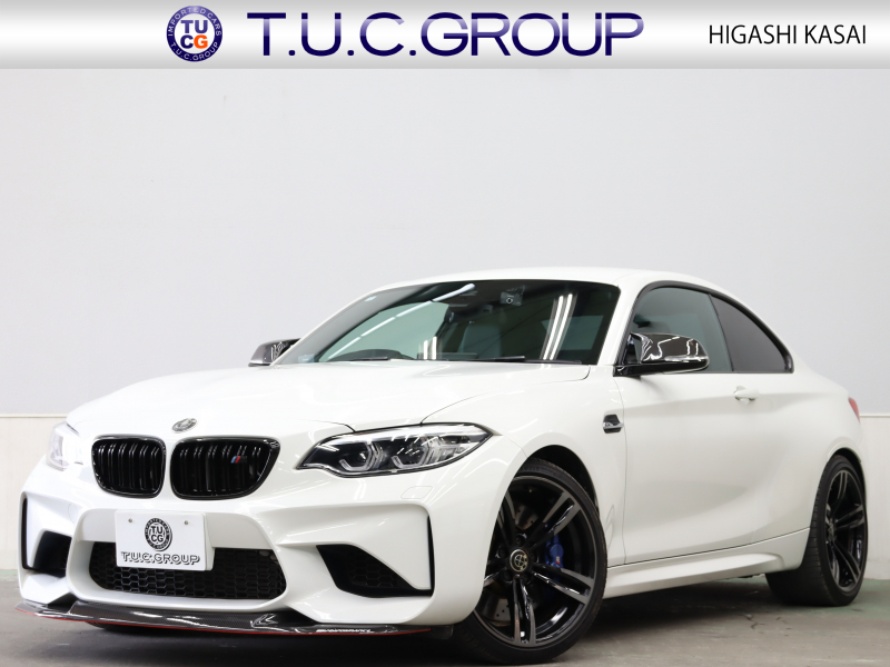 BMW Mシリーズ M2 ｸｰﾍﾟ MDCT　後期LCI ｺﾝﾌｫA ｲﾝﾃﾘｼﾞｪﾝﾄｾｰﾌﾃｨ 黒革 ｼｰﾄﾋｰﾀｰ HDDﾅﾋﾞ Bｶﾒﾗ 専用ｴｱﾛ&19AW(ｽﾀｲﾘﾝｸﾞ437) ｶｰﾎﾞﾝｲﾝﾃﾘｱﾄﾘﾑ　2年保証付