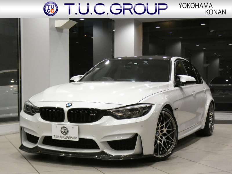 BMW Mシリーズ M3ｾﾀﾞﾝ ｺﾝﾍﾟﾃｨｼｮﾝ　後期 ｺﾝﾌｫA 追ACC ﾚｰﾝCHW 衝突軽減 赤革 ﾋｰﾀｰ iﾄﾞﾗｲﾌﾞﾅﾋﾞ(第6世代 ﾀｯﾁP対応) harmank Bｶﾒﾗ PDC LEDﾗｲﾄ 専用ｴｱﾛ&20AW  Fﾘｯﾌﾟｽﾎﾟｲﾗｰ KWｻｽﾍﾟﾝｼｮﾝ 450ps　2年保証