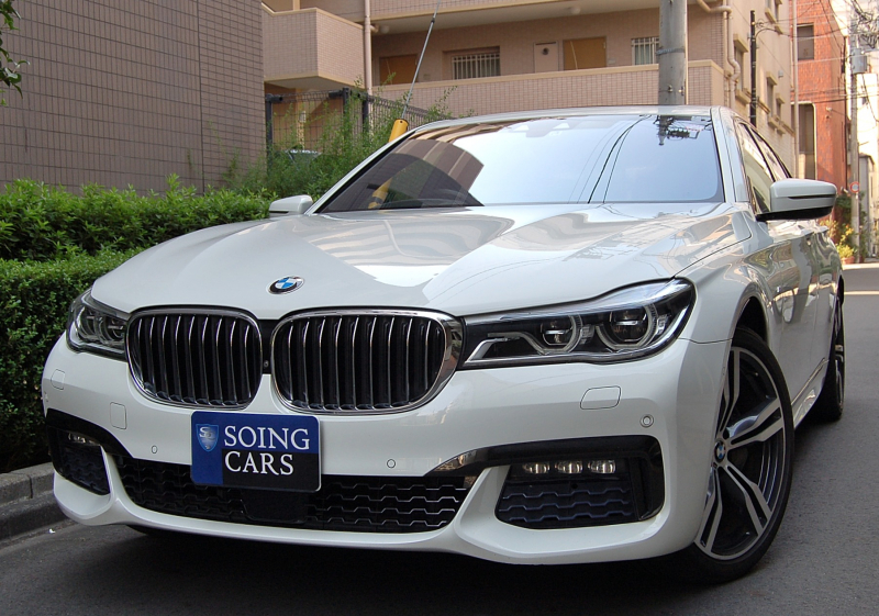 BMW 7シリーズ 740i Mスポーツ モカブラウン革 20AW サンルーフ 禁煙車