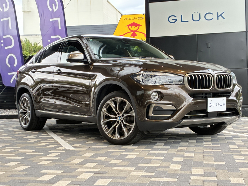 BMW X6 xDrive35i 4WD　デザインピュアエクストラヴァガンス ツートンレザー 20インチアルミ レーダークルーズ 被害軽減ブレーキ パワーテールゲート コンフォートアクセス