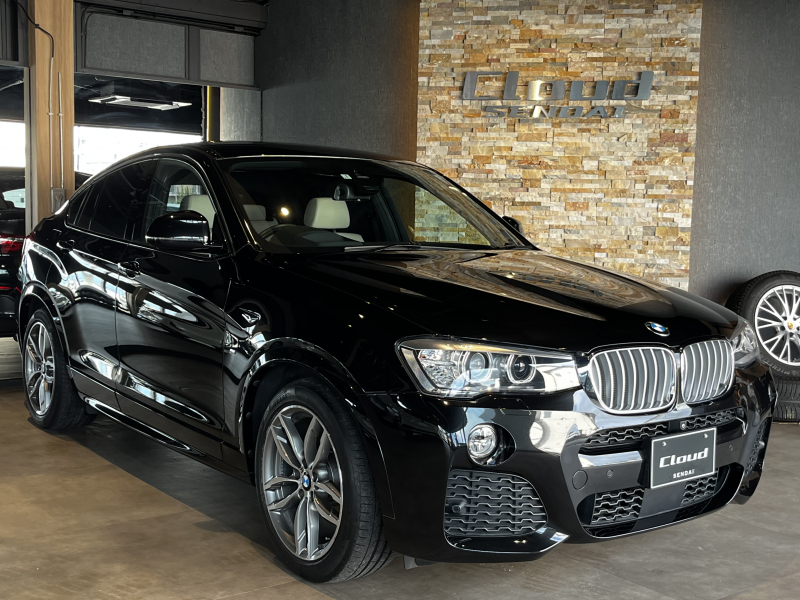 BMW X4 X Drive 28i Mスポーツ HUD ACC ベージュレザー サンルーフ DIXCEL低ダストパッド スタッドレスタイヤ4本付(タイヤのみ)